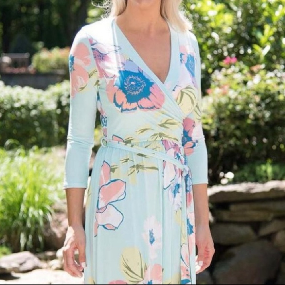 Floral Maxi Dress - Picture 2 of 2